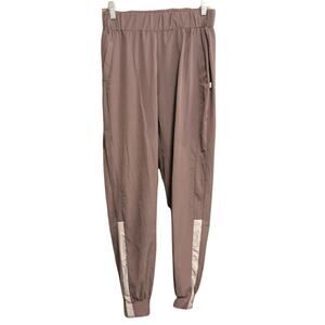 Kay Unger Taupe Active Media Pocket Joggers Size Small